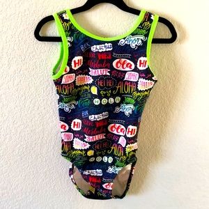 Plum Practicewear Hello World Leotard CL